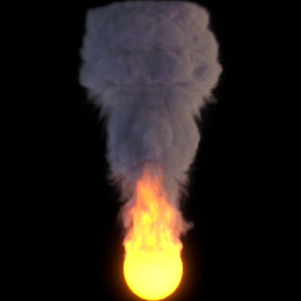 Fire Simulation #1 (Cycles) preview image 1